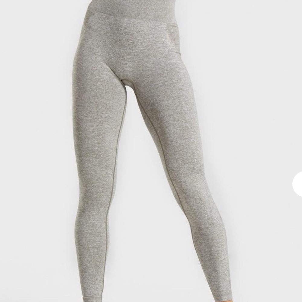 Gymshark Flex High Waisted Leggings- Khaki Marl